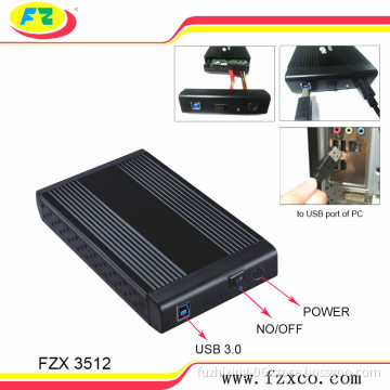 USB3.0 3.5'' SATA Aluminum HDD Case Enclosure
